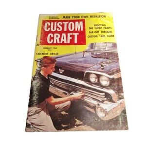 Custom Craft Magazine February 1960 Volume 1 Number 1 First 1st Issue